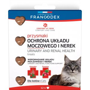 Francodex | Przysmaki dla kota | Zdrowie układu moczowego i nerek 12szt. / opak.