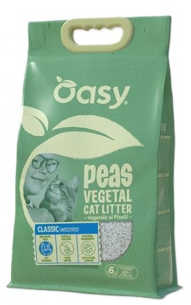 Oasy | Vegetale Peas | Żwirek dla kotów 6L