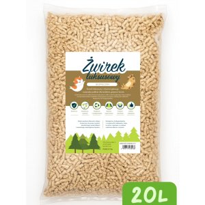 Tivo | Żwirek drewniany Luksusowy | Dla kotów, królików i gryzoni