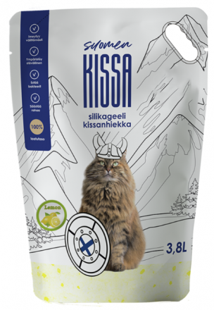 Suomen Kissa | Żwirek z żelem krzemionkowym | Opakowanie 3,8L