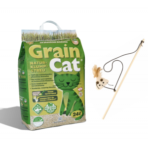 Grain Cat | Naturalny żwirek zbrylający - Green Cat