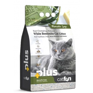 Catfun Plus | Żwirek bentonitowy dla kota | Opakowanie 10L