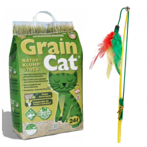 Grain Cat | Naturalny żwirek zbrylający - Green Cat