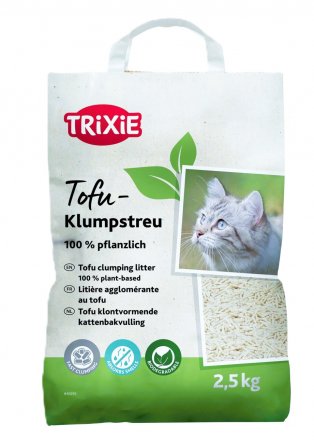 Trixie | Tofu | Żwirek dla kota zbrylający 2,5kg