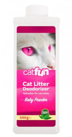 Catfun | Neutralizator zapachu do kuwet | Opakowanie 500g