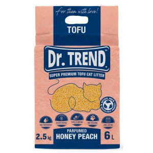 Dr. Trend | Żwirek TOFU dla kota | Opakowanie 6L