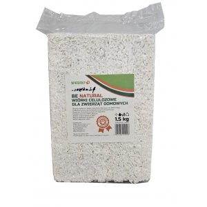 Yarro | Be Natural | Wiórki celulozowe - podściółka dla małych zwierząt domowych 1,5kg