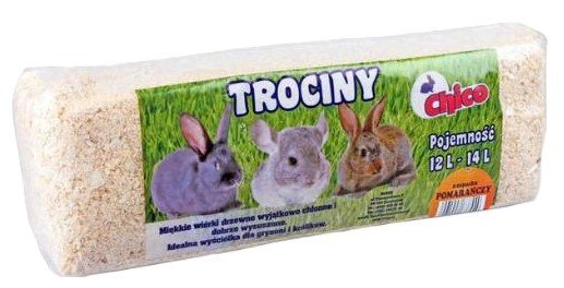 Chico | Trociny dla gryzoni i królików 12-14 L