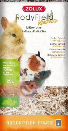 Zolux | RodyField | Podściółka naturalna dla gryzni i małych ssaków 25l