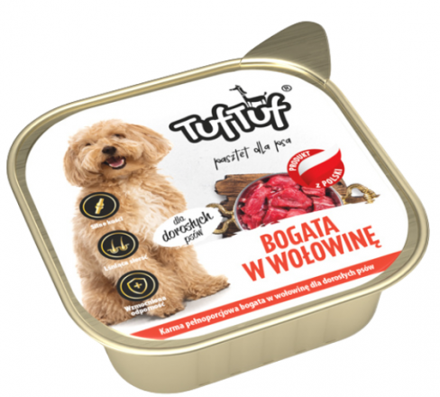 Tuf Tuf Alupak | Pasztet dla psa | Tacka 300g
