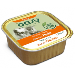 Oasy Dog | Delizioso Pate | Tacka karma dla dorosłego psa 150g