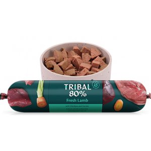 Tribal | 80% Świeży | Bezbożowa mokra karma dla psa w batonie 300g