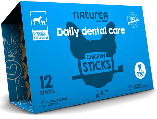 Naturea | Dental Sticks |  Bezzbożowe przysmaki dla psów