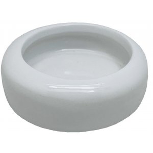 Yarro | Miska ceramiczna dla małych gryzoni i gadów biała 6,5x2cm