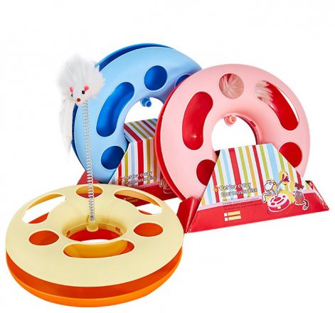 Zooroom | Track Ball Tower | Zabawka dla kota interaktywna 25cm