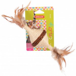 Zolux | Sizal | Zabawka z piórkami - 1 szt.