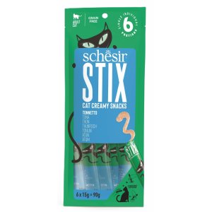 Schesir | Stix Cat creamy snack | Przysmak dla kota 6x15g