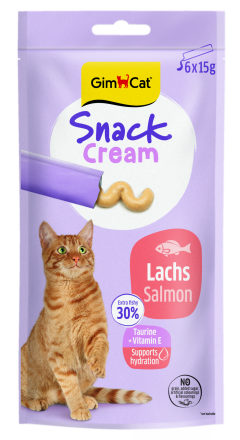 GimCat | Snack Cream | Sosik kremowy dla kota 6x15g