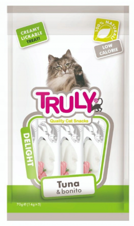 Truly Cat | Kremowa przekąska dla kota | Opakowanie 70g