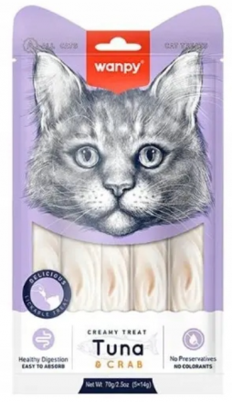 Wanpy Cat | Creamy Treats | Kremowa przekąska - sosik dla kota 70g