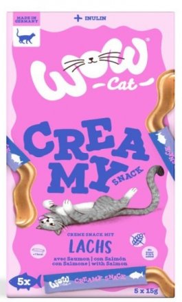 WOW Cat | Creamy Snack | Kremowa przekąska dla kotów