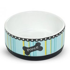 Yarro | Miska ceramiczna dla psa na gumie 15,5x6cm