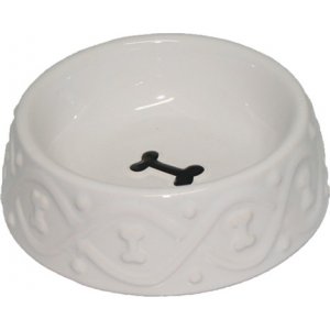 Yarro | Miska ceramiczna dla psa Classic biała 16x5cm
