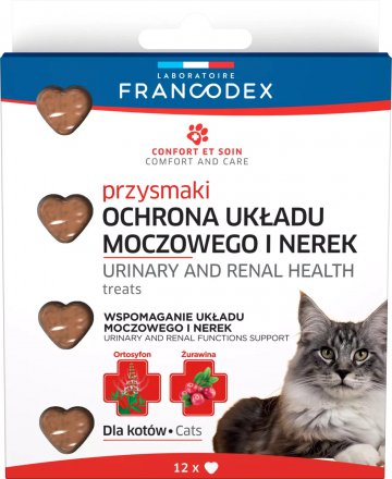 Francodex | Przysmaki dla kota | Zdrowie układu moczowego i nerek 12szt./opak.