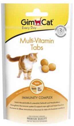 GimCat | Multi-Vitamin Tabs | Saszetka 40g