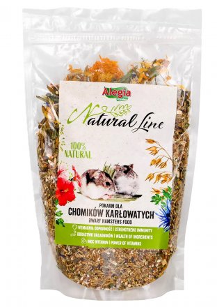 Alegia | Natural Line | Karma dla chomika karłowatego 500g