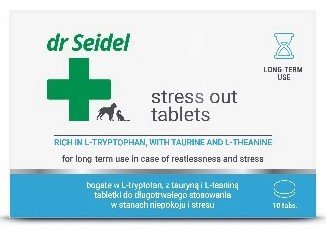 Dr Seidel | Stress Out - do długotrwałego stosowania w stanach niepokoju 10 tab.