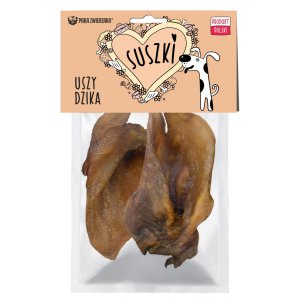 Paka Zwierzaka | Suszki | Uszy dzika 2 szt.