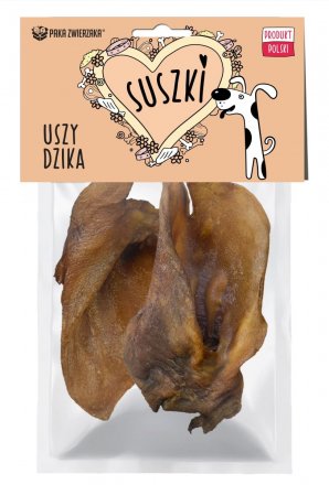 Paka Zwierzaka | Suszki | Uszy dzika 2 szt.