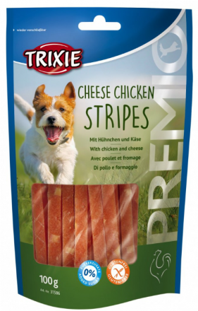 Trixie Premio | Chicken Cheese Stripes | Paski z kurczaka z serem 100g