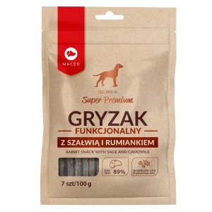 Maced | Gryzak naturalny z szałwią i rumiankiem 100g