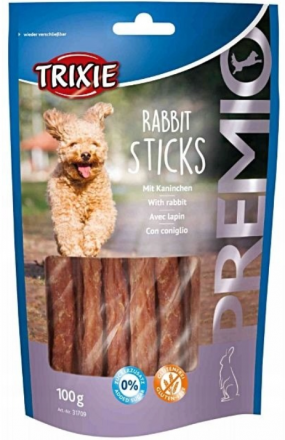 Trixie Premio | Rabbit Sticks | Kabanosy z królikiem 100g