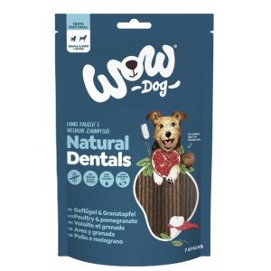 WOW Dog | Natural Dentals Midi | Gryzaki dentystyczne dla psa 195g
