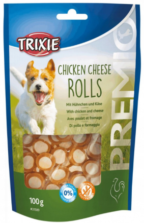 Trixie Premio | Chicken Cheese Rolls | Drób 100g