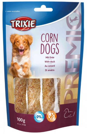 Trixie Premio | Corn Dogs | Kaczka 100g
