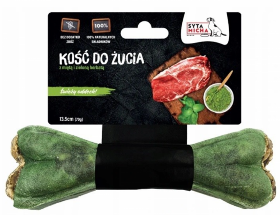 Syta Micha | Kość do żucia dla psa | Długość 13,5cm