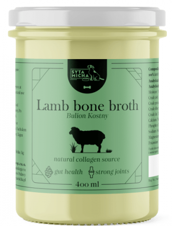 Syta Micha | Bulion dla psa | Słoiczek 400ml