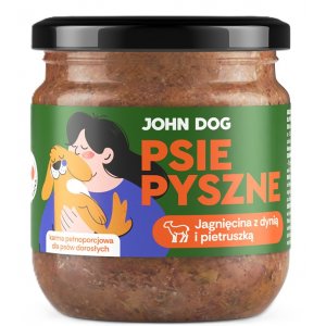 John dog | Psie pyszne | Karma mokra dla psa - słoik 360g