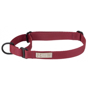 AmiPlay | Midnight | Obroża półzaciskowa bordowa