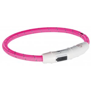 Trixie | Pierścień z lampą błyskową USB różowy
