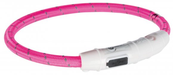 Trixie | Pierścień z lampą błyskową USB różowy