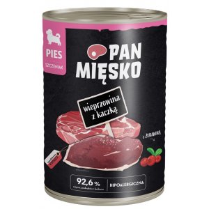 Pan Mięsko | Karma mokra dla szczeniąt | Puszka 400g
