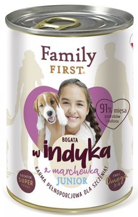 Family First Dog | Junior | Puszka 400g