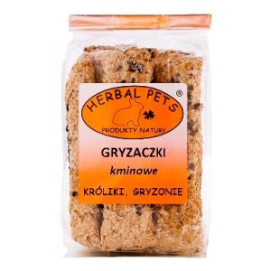 Herbal Pets | Przysmak dla gryzoni i królików | Gryzaczki kminowe
