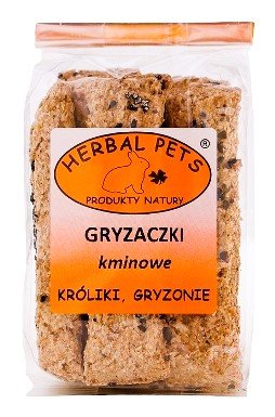 Herbal Pets | Przysmak dla gryzoni i królików | Gryzaczki kminowe