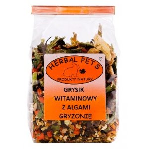 Herbal Pets | Grysik witaminowy z algami 150g